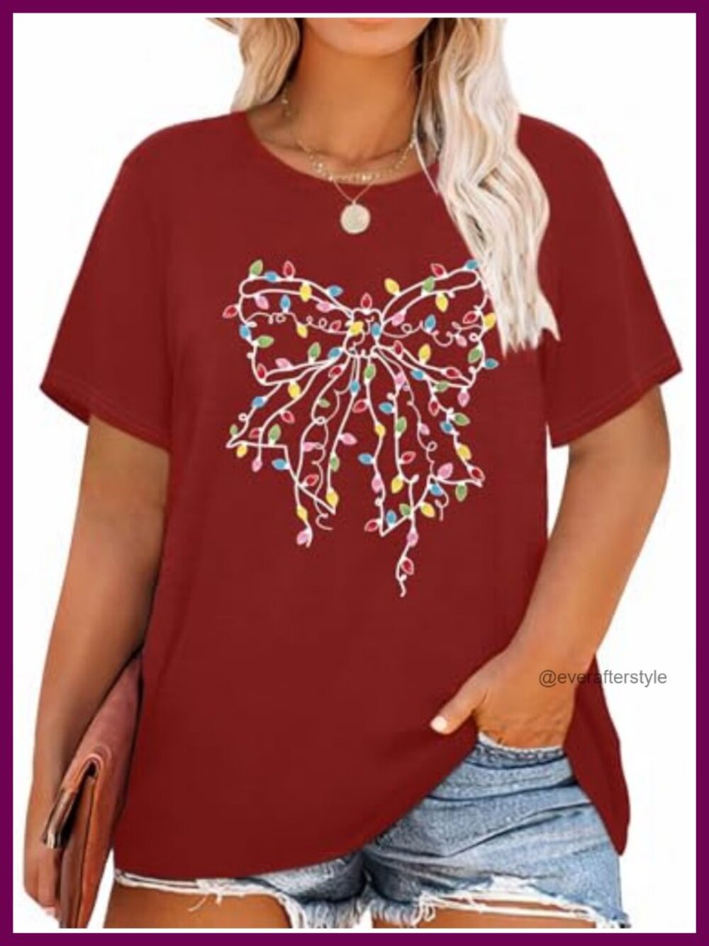 Plus Size Womens Ghost Graphic T-Shirt Short Sleeve Cute Embroidery Summer Tee